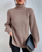 Women’s Chunky Knit Turtleneck Sweater