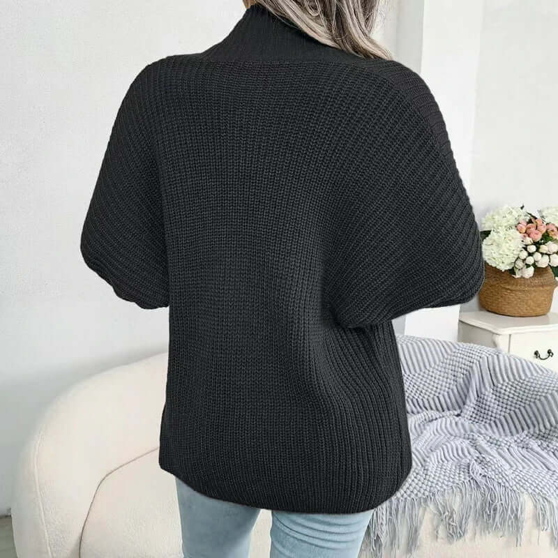Women’s Relaxed Open-Front Knit Cardigan