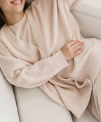 Women’s Cozy Ribbed Oversized Cardigan
