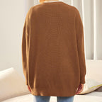Women’s Cozy Ribbed Oversized Cardigan