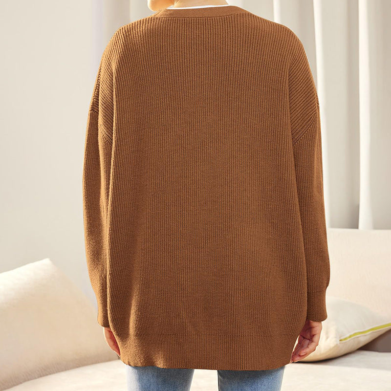 Women’s Cozy Ribbed Oversized Cardigan