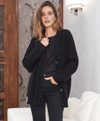 Women’s Cozy Ribbed Oversized Cardigan