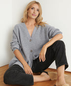 Women’s Cozy Ribbed Oversized Cardigan