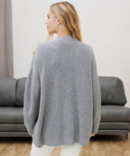 Women’s Cozy Ribbed Oversized Cardigan