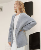 Women’s Cozy Ribbed Oversized Cardigan